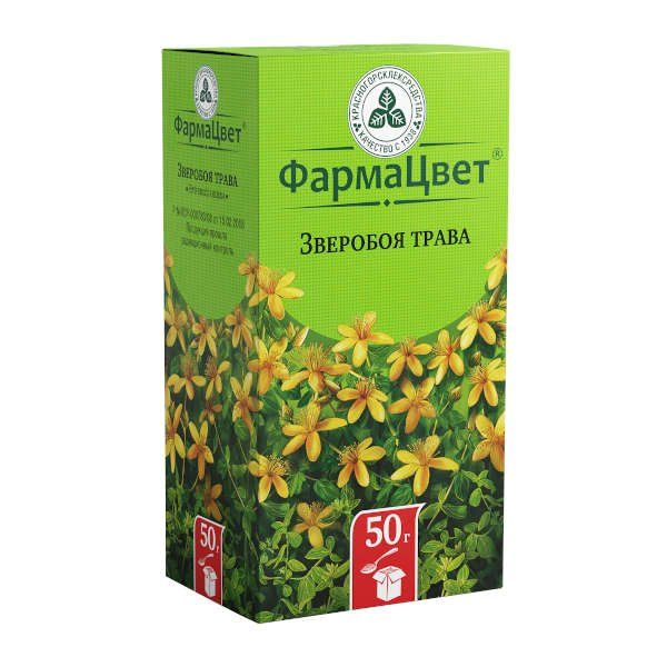 Зверобоя трава пачка 50г